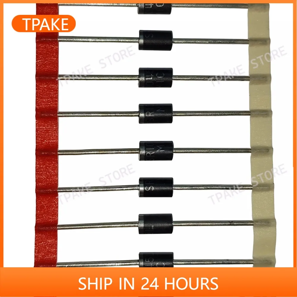 10pcs SR10100L 10A/100V DO-27 Schottky Diode Charger Ultra Low VF
