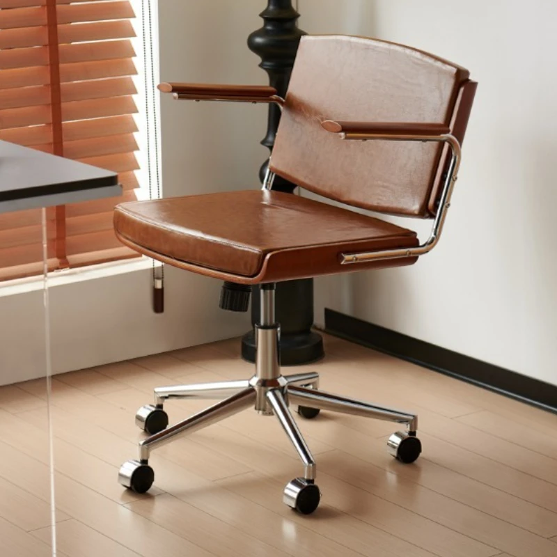 

Wheels Armrests Office Chair Design Executive Comfy Vanity Office Chair Mobile Desk Sillas De Escritorio Home Accessories