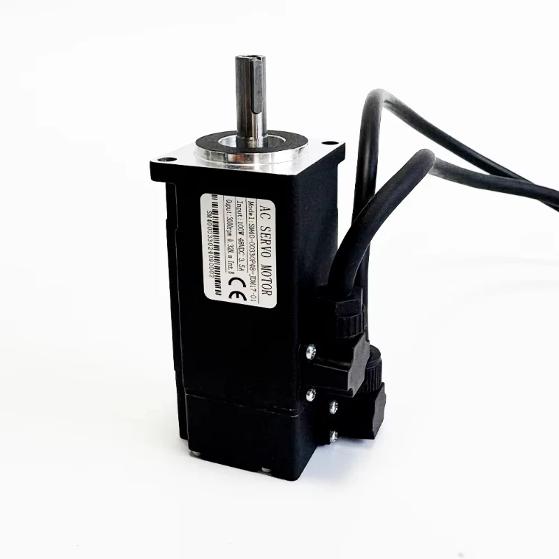 750W Brushless DC Servo Motor 3000RPM with Electromagnetic Brake IP65 Waterproof, Suitable for Smart Home and Home Appliances