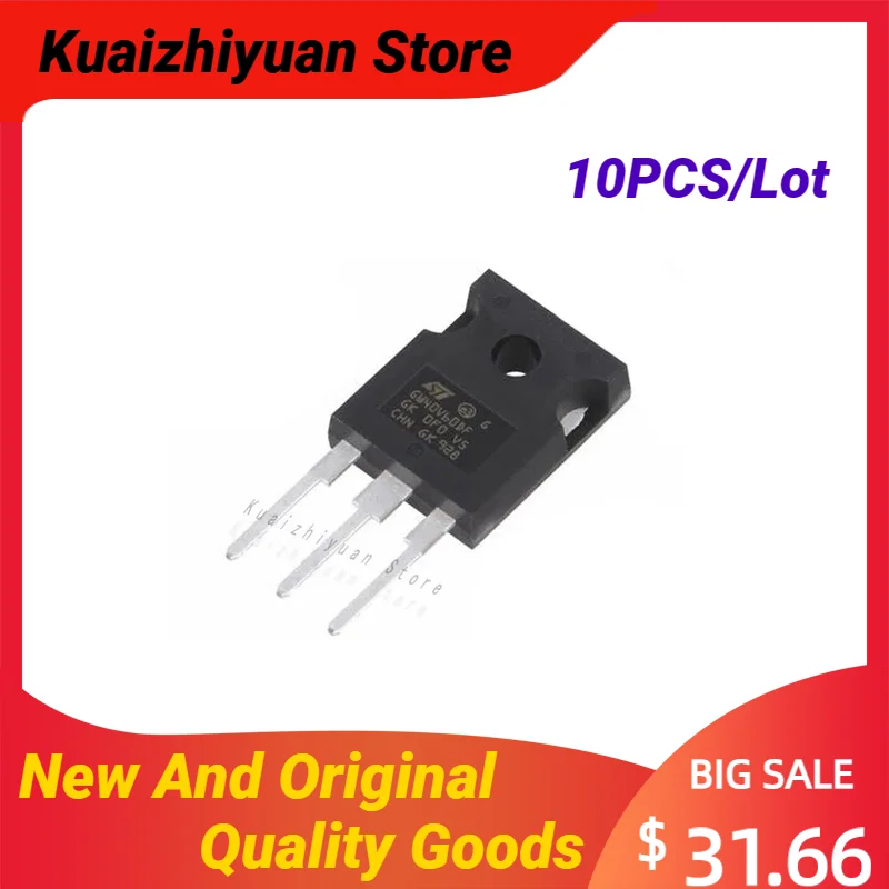 

10PCS/Lot New And Original STGW40V60DF Import Spot TO-247 IGBT 600V 40A GW40V60 Electronic Components IGBT Tubes Quality Goods