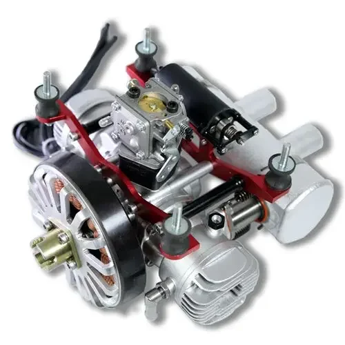 Wholesale Price DLE70HD Drone Engine 4.2kw Water-Cooled Hybrid Electricity Generator Gasline Engine Electric Kit