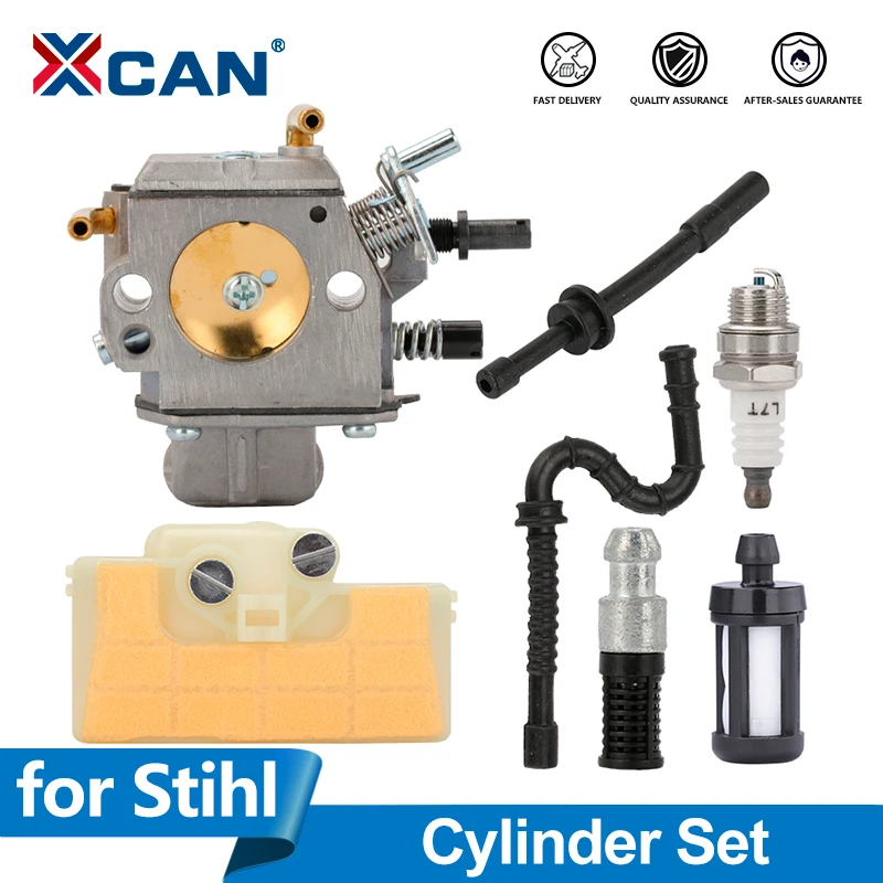 XCAN المكربن ل Stihl ملف الإشعال Ms290 Ms310 Ms390 029 039 290 فلتر الهواء خط الزيت شرارة التوصيل أجزاء المنشار