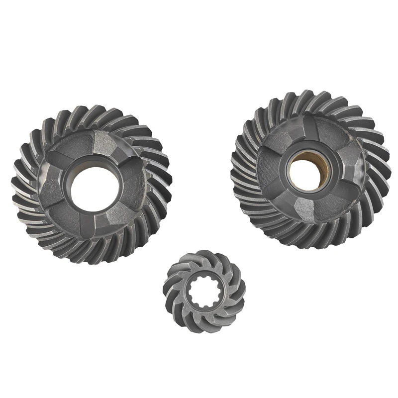 6E7-45560 63V-45551 6E7-45571 Gear Set For Yamaha Outboard Motor 9.9HP 15HP 9.9D 15D 9.9E 15E Series Boat Engine Aftermarket