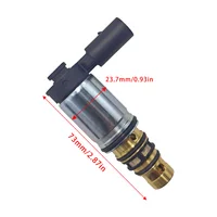 Válvula de compresor de aire acondicionado, Sensor de válvula de Control de solenoide electrónico para VW VOLKSWAGEN GOLF V GOLF VI JETTA III passat b6