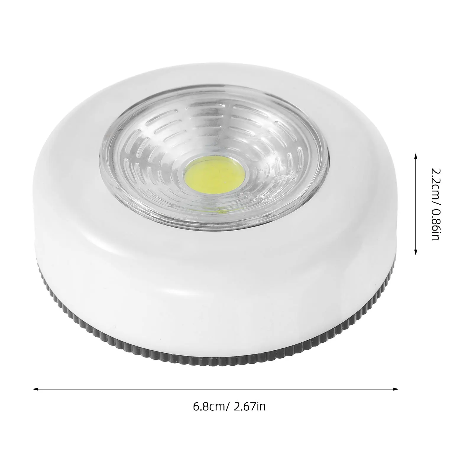 2 pcs Led Touch Light Operated Sticker Lamp For Cabinet Closet Kitchen Workshop Wall Night Emergency Lighting