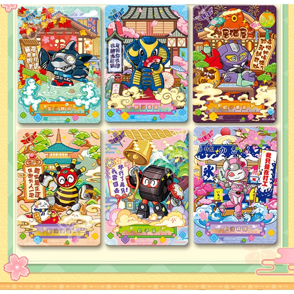 KAYOU حقيقية B-Robo Kabutack جمع بطاقات لمحبي Spacetime Adventure سلسلة أنيمي الحشرات روبوت متعة لطيف بطاقات اللعب الهدايا