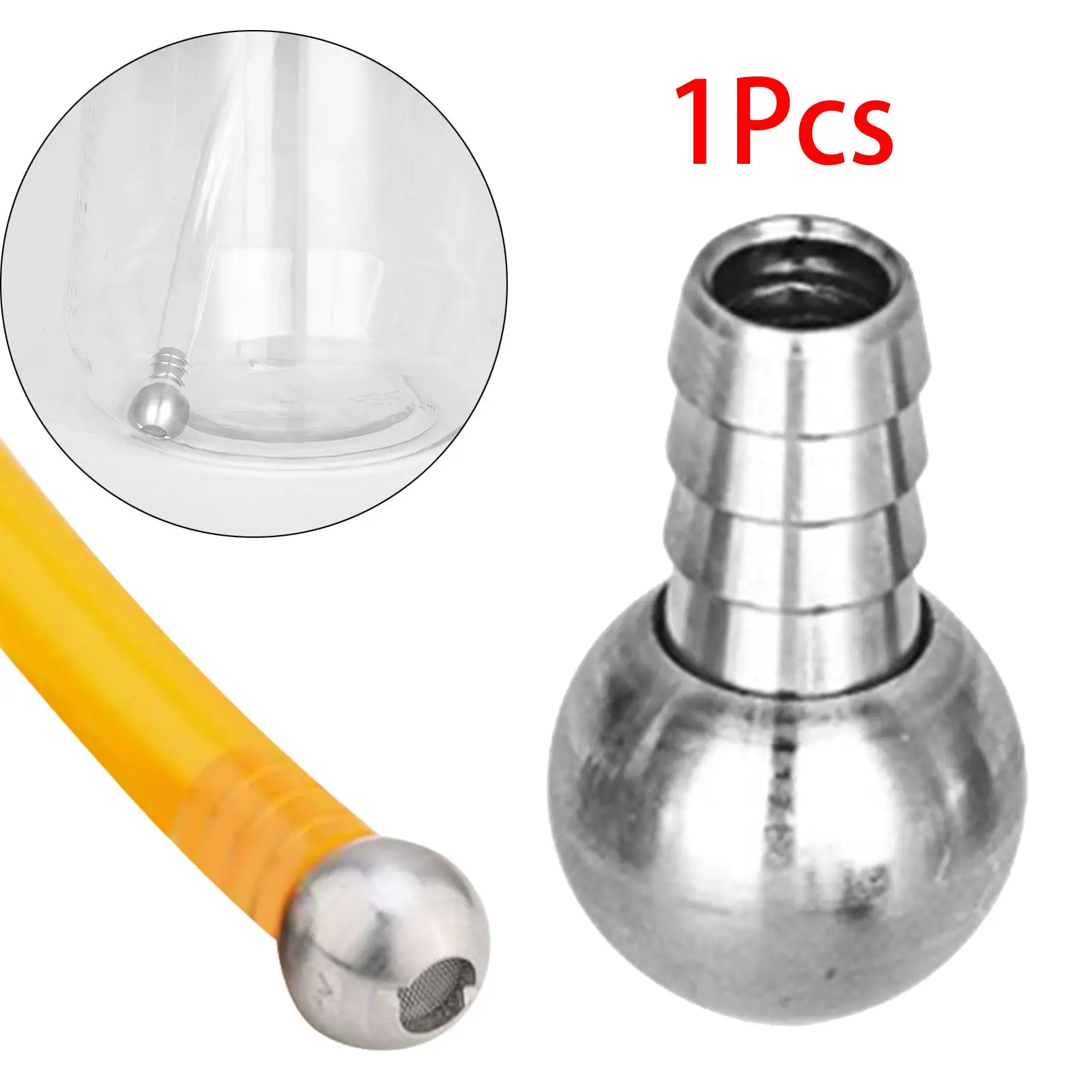 Rotary Spray Ball Stainless Steel Clean Nozzle 360 Degree Spray Ball Self Lubricat Accessory Suitable for PA