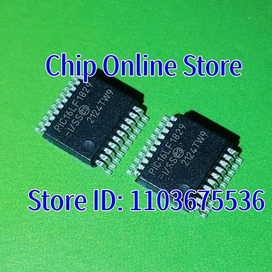 1~50pcs  PIC16LF1829-I/SS  PIC16LF1829T-I/SS  PIC16LF1829  SSOP20  New Original  8 Bit Microcontroller MCU