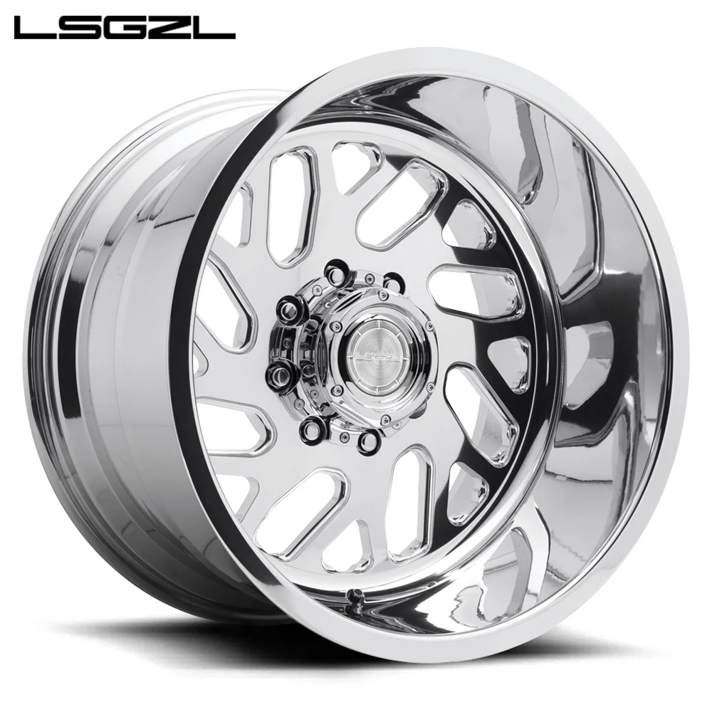 LSGZL Forged  Super Single 18 20 22 24 26 28 30 Inch 8x170  8x165.1 8x6.5 Deep Dish Truck Wheel for Ford 2500 TOYOTA DODGE