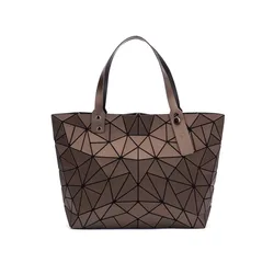 Sac new Handbag borsa a tracolla geometrica da donna piegata da donna borsa a tracolla grande da spiaggia borsa a tracolla Mochila per donna 2020