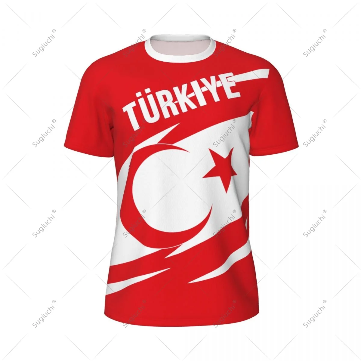 Turkiye Turkey Flag Men Sports T-shirt Women Tees jersey for Soccer Football Running Bike Tennis Fitness Fans