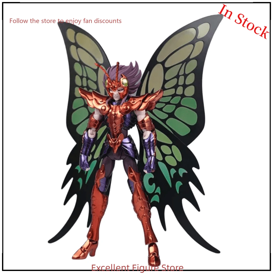 

In Stock Metal Club/MC Saint Seiya Myth Cloth Papillon Myu Hades Specters Surplice Knights of Zodiac Movable Anime Figures Gifts