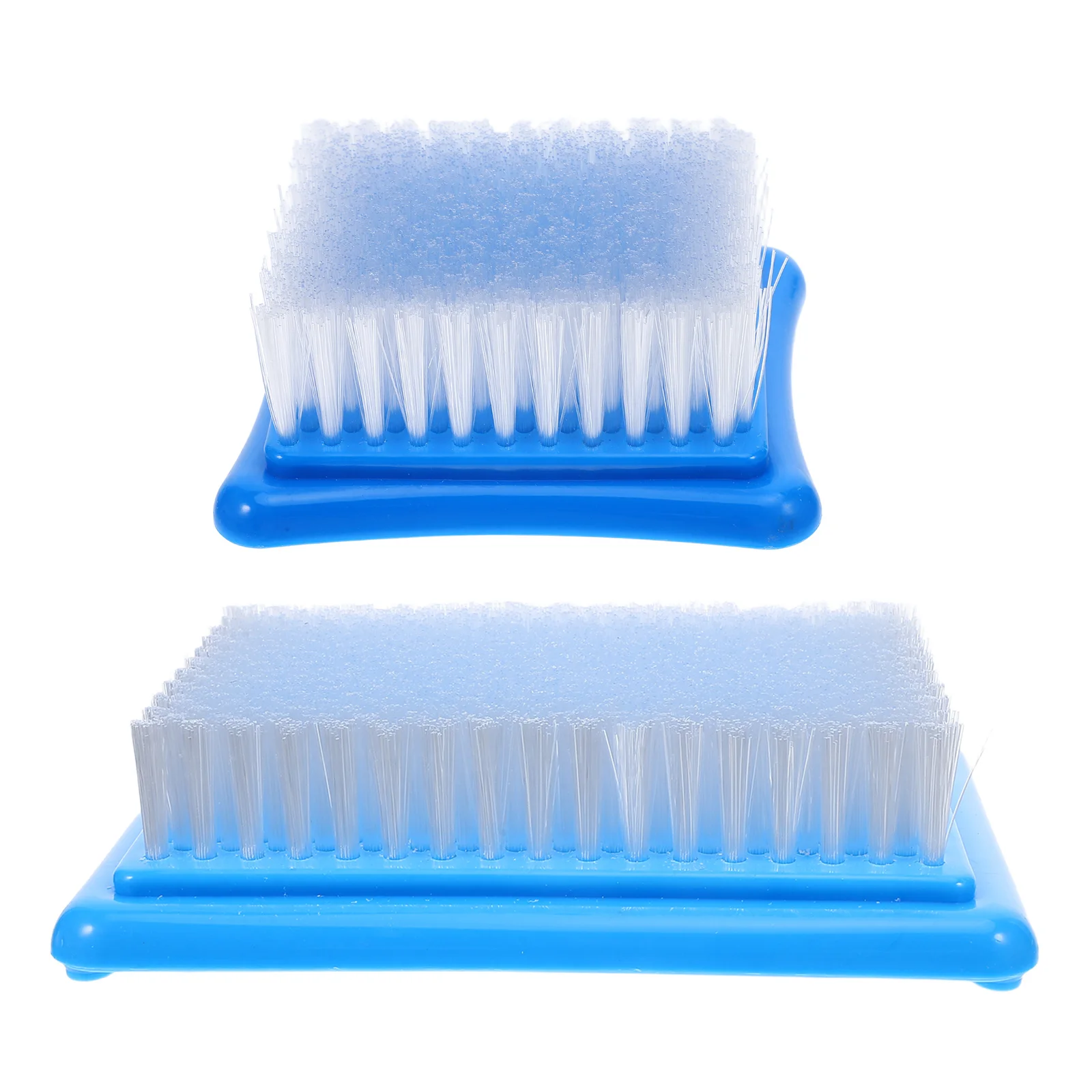 

2pcs Needle Mat Brush: Wool Pad Tool For Diy Crafts Stable Felting Workstation With Nylon Bristles Plastic Felting Tool For