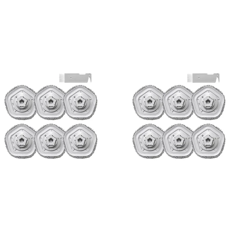 B02C-2X Mop Pad Spare Parts For Xiaomi Dreame Bot W10 & W10 Pro Self-Cleaning Robot Vacuum Cleaner Replacement Parts