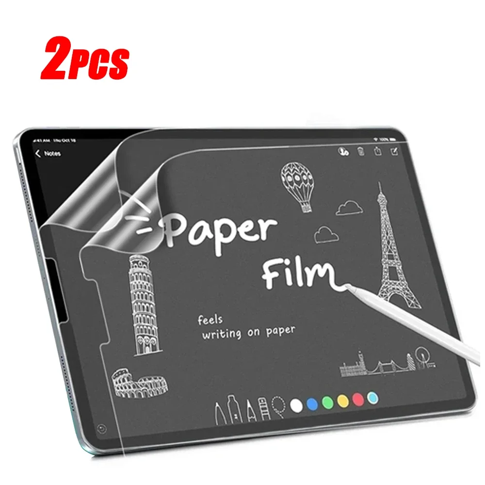Protetor de Tela Fosco Tipo Papel (2 Peças) para Lenovo Idea Tab 11' 2025/Tab M11/TB336 - Película Anti-riscos