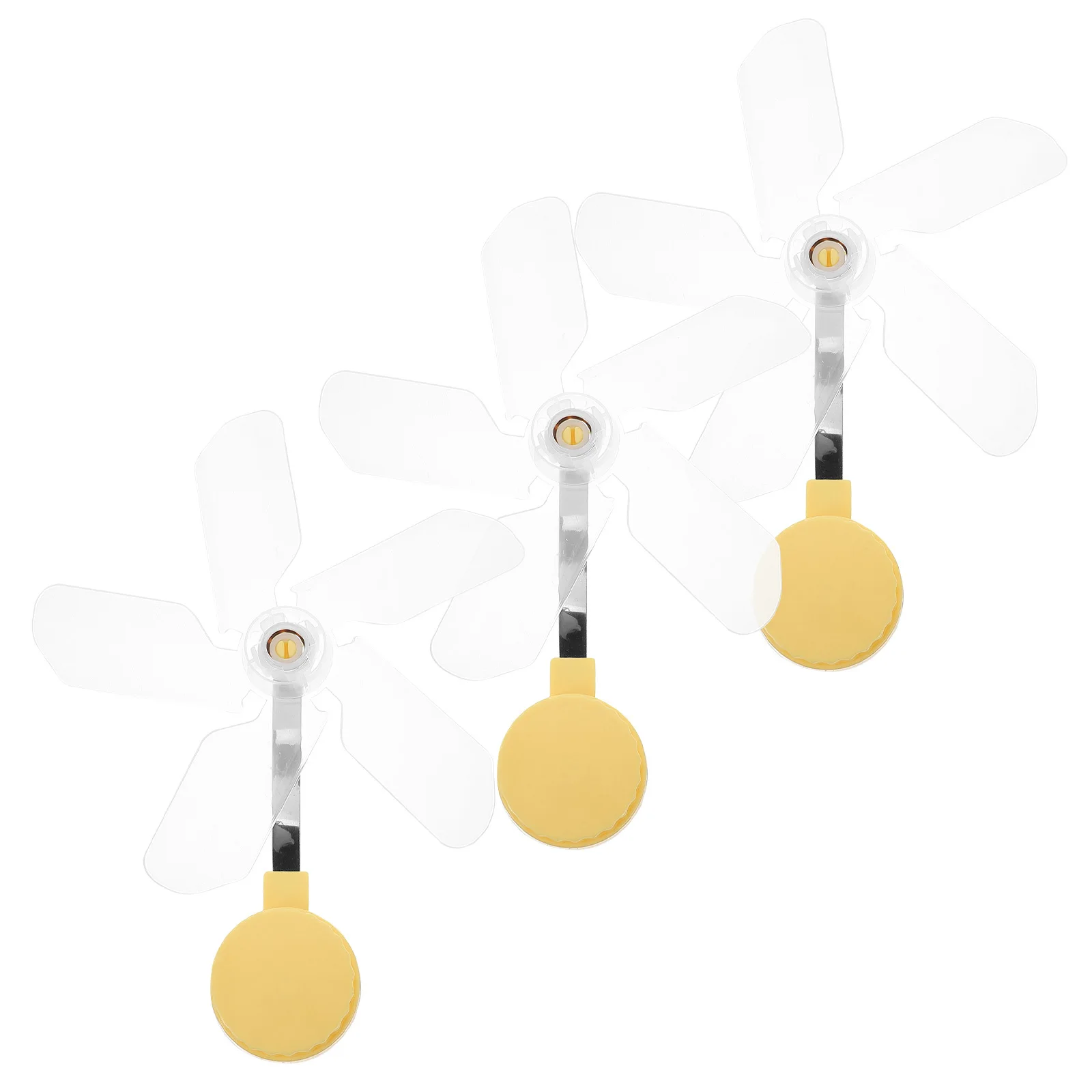 3 قطع من عاكس مكيف الهواء: تصميم كوب شفط اتجاه الرياح قابل للتعديل لغرفة المعيشة وغرفة النوم وفتحة بلاستيكية صفراء #4