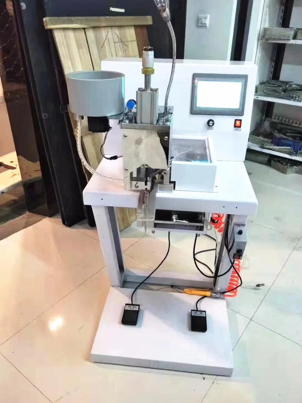 آلة اللؤلؤ آلة وضع العلامات اليدوية