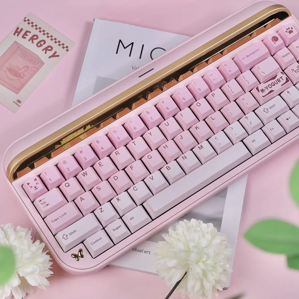 Mio 160 Yogurt Theme Keycap Set: A Detailed Review for Mechanical