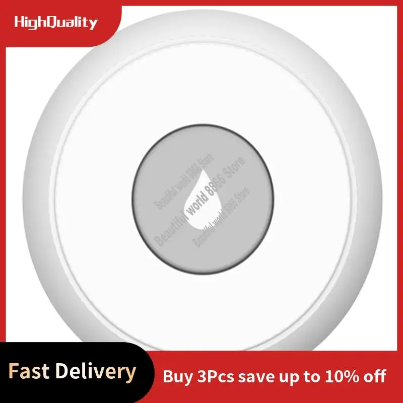 

Белый датчик наводнения, пластиковый датчик наводнения, резервуар для воды, полное оповещение о переполнении, система охранной сигнализации, приложение, дистанционное управление-A86G