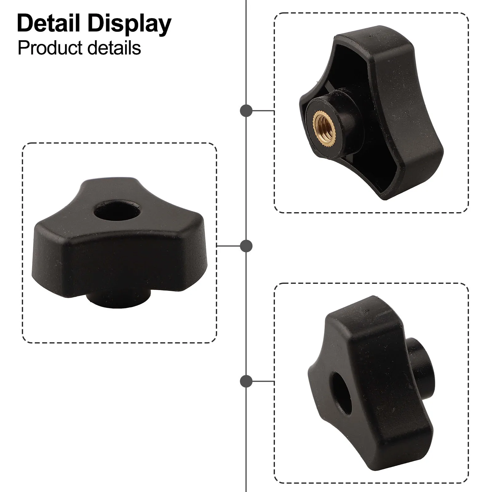 M8 Thread Bolts T Slot Nuts Plastic With Brass Insert Quick Secure Attachment Reliable Solution Standard 8mm Bolt Heads