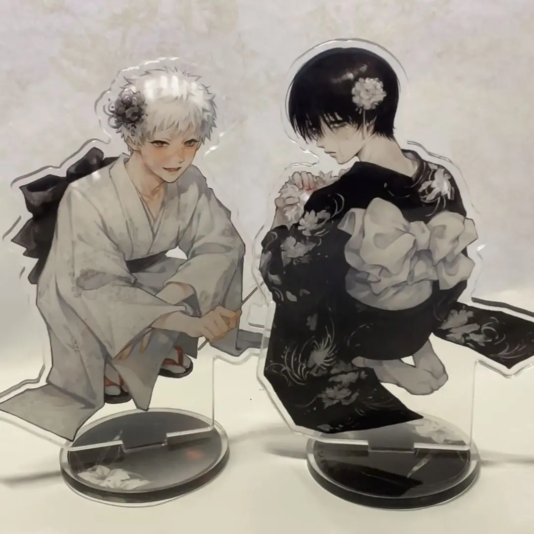 Die Sommer Hikaru Died Yoshiki Tsujinaka Figur Acryl Steht Anime Desktop Dekoration Ornament Requisiten Paar Geschenke – Detail 4