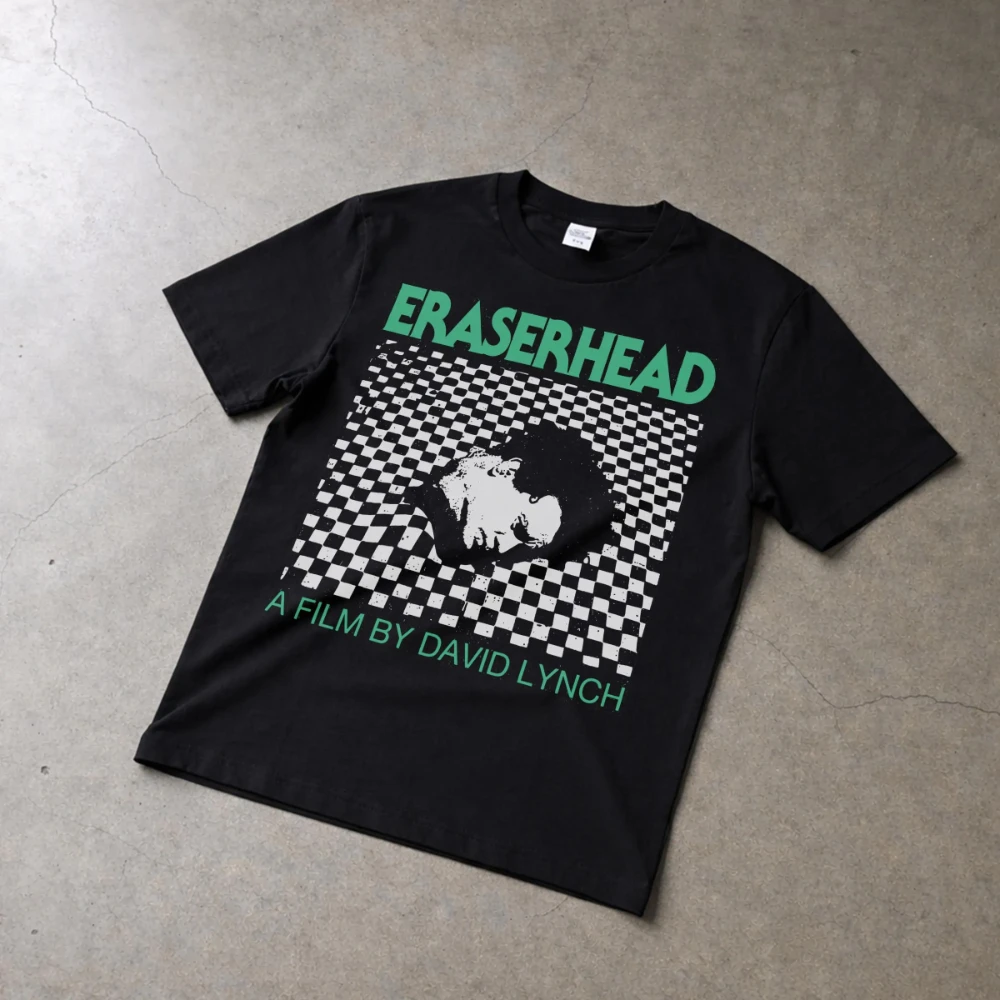 Eraserhead Grafik-T-Shirt Vintage Kult-Klassiker David Lynch inspiriertes Film-Shirt Grafik-T-Shirt für Herren für den Sommer Unisex – Detail 8