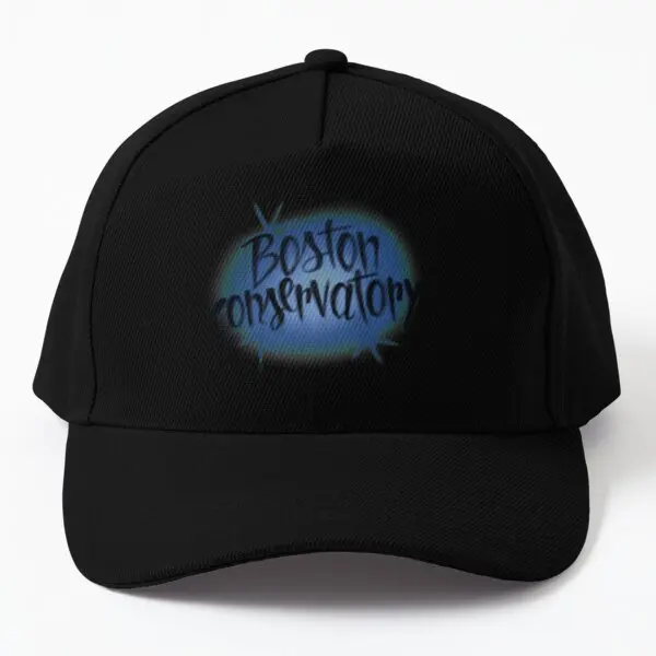 Boston Conservatory Boco Airbrush  Baseball Cap Hat Sun Black Solid Color Outdoor Czapka Snapback Hip Hop Summer Casquette