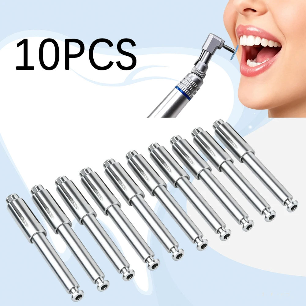

10pcs Dental Polishing Disc Holder Mandrel Rod – Compatible with Soflex/Flexi 3M Pop-On Discs, RA Shank for Lab & Prophy Use