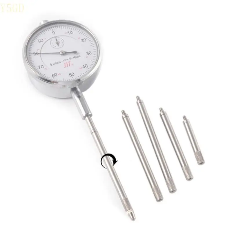 

Y5GD 5pcs/6pcs Extend Rod Digital Extension Stem Rod Set for Indicator 5mm Diameter Extension Rod