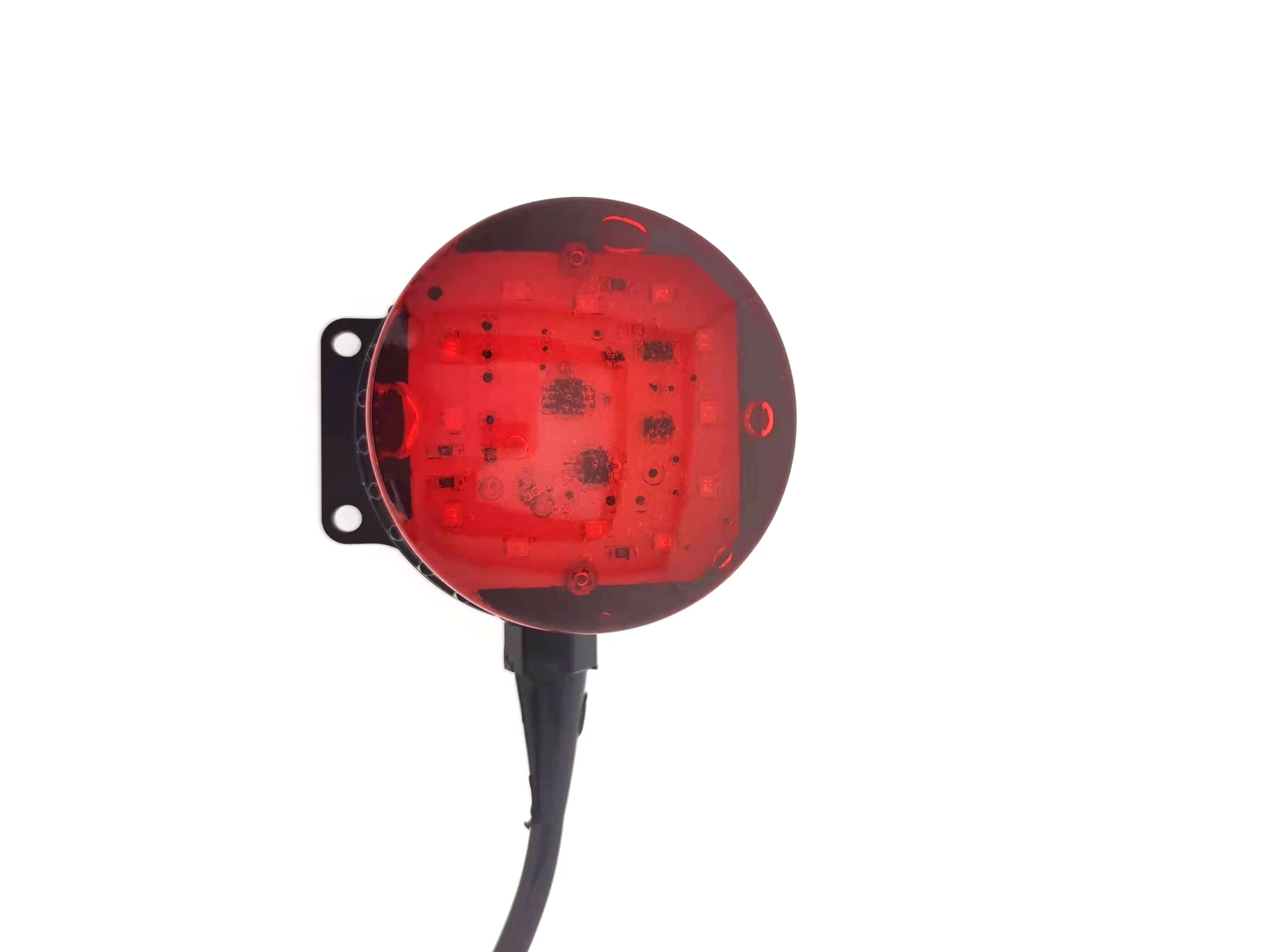 Deep water small stroboscopic warning light, flashing alarm indicator light, 12v waterproof, 200m ROV underwater robot ZF-LL-J02