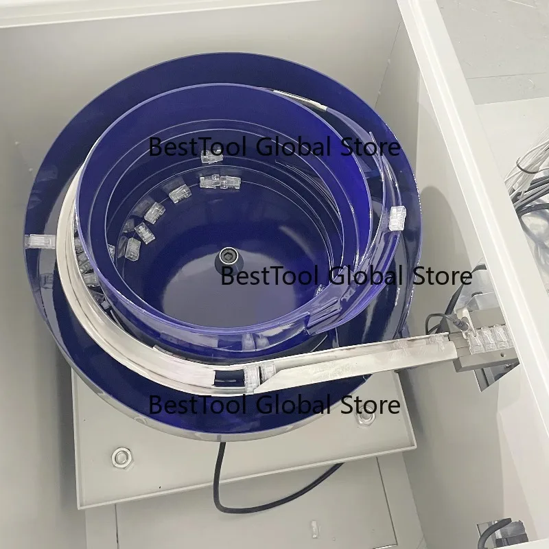Automatic Network Cable Crimping Machine Cat5e Cat6 Patch Cord Maker 16000pcs/H AWG22-30