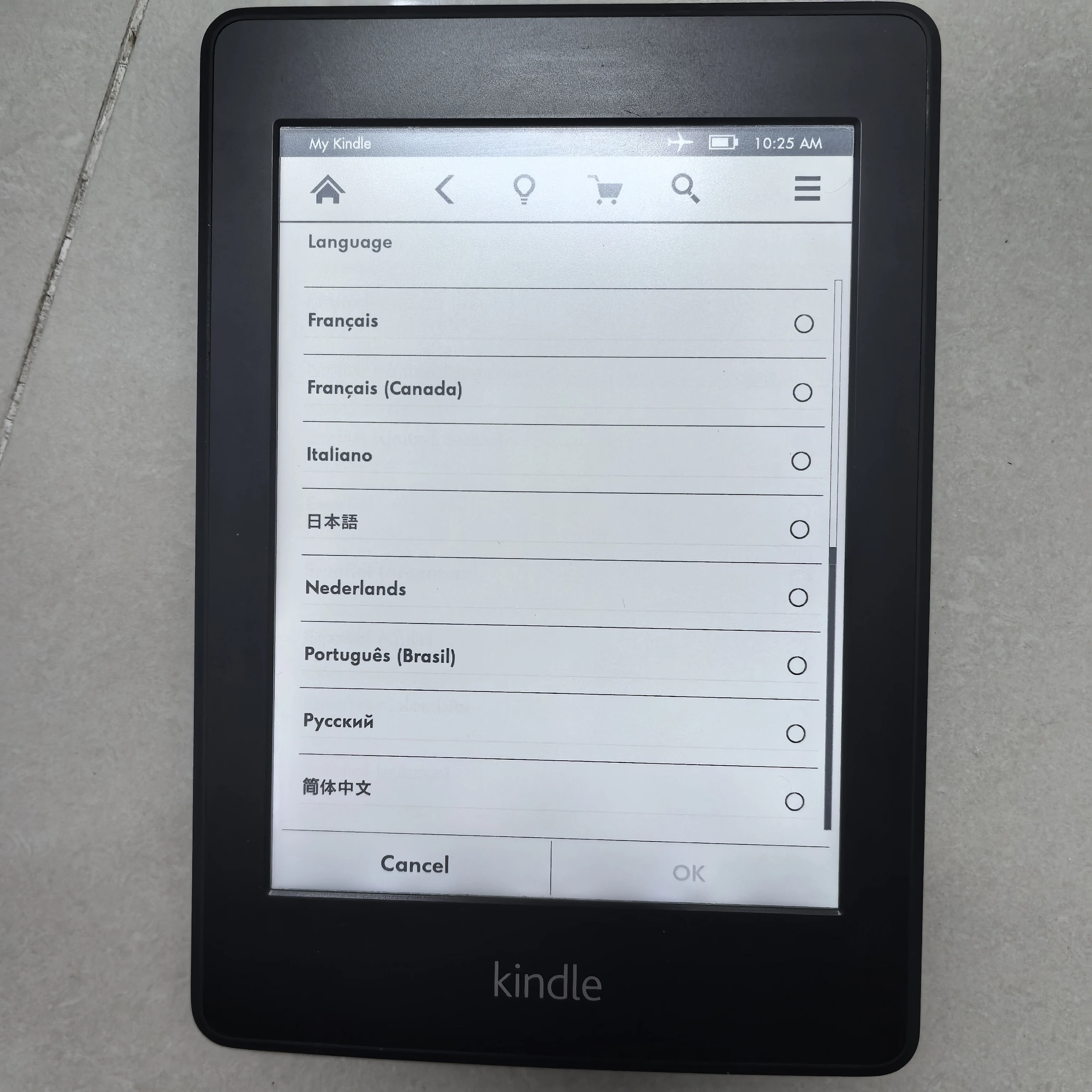 تستخدم Kindle Paperwhite 1 قارئ الكتب الإلكترونية الخفيفة غير القابلة للتسجيل قارئ الكتب الإلكترونية بالحبر الإلكتروني Kindles Not Kobo الكتاب الإلكتروني