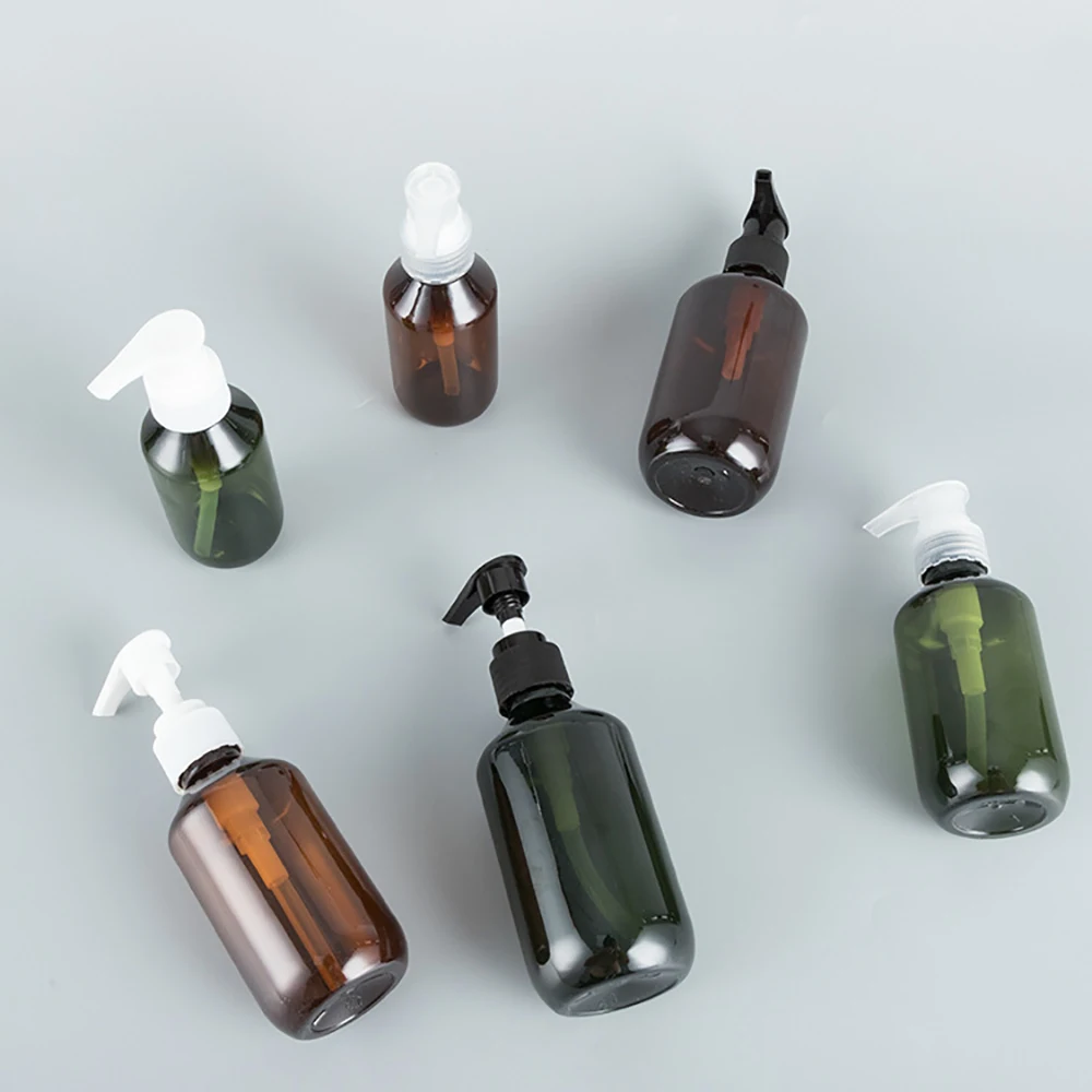 

100/200/300/400/500ml Soap Dispenser Reusable Hand Pump Bottle Bathroom Shower Gel Shampoo Refillable Bottle Bathroom Container