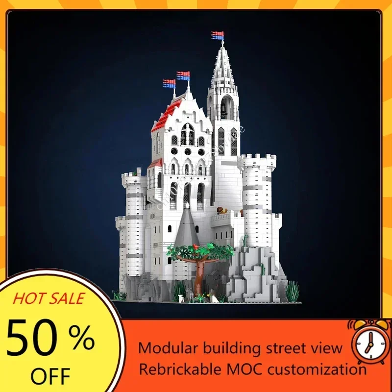 3939PCS MOC Medieval Castle Custom Puzzles Model King's Castle - The King Returns Technical Education DIY Toys For Adult Gifts