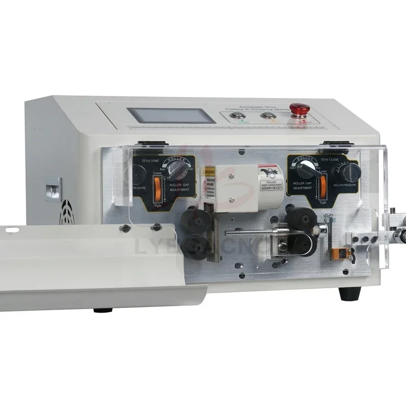 

220V 110V 450W SWT608-JE2S Automatic Peeling Wire Harness Stripper Stripping Cutting Machine 0.1-10mm2 AWG7-AWG28