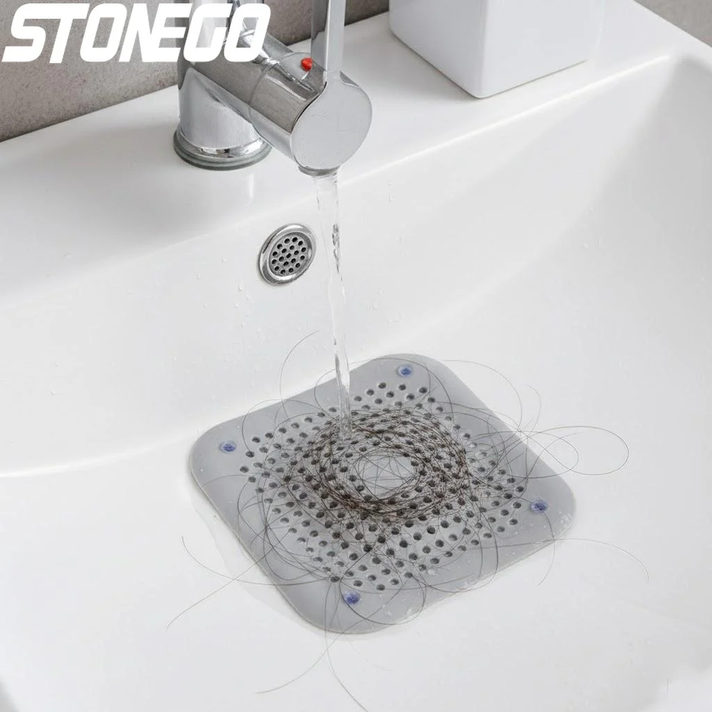 

Bathroom Sink Drain Hair Catcher Filter Anti-Clog Bath Stopper Deodorant Plug Strainer for Kitchen and Bathroom Efficiency