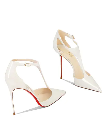 Nya sommarmodell med smala beige höga klackar för kvinnor med spetsigt utseende, mångsidiga med qipao 8 best sales beige klackar - №2