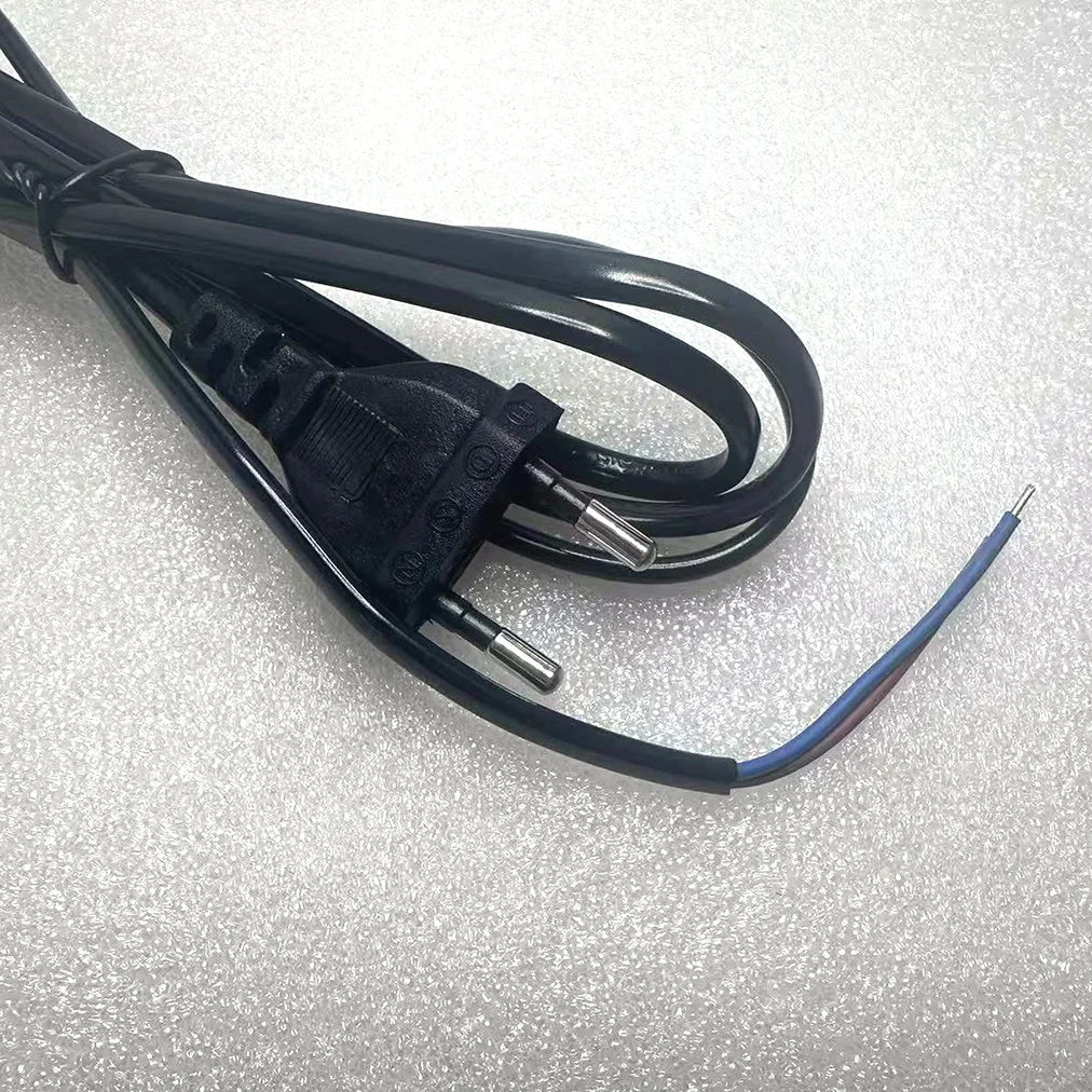 

220V EU Plug Replacement 1.5m Power Cable Electrical Wire Euro Power Extension Cord for Lamp Base Power Supply Socket