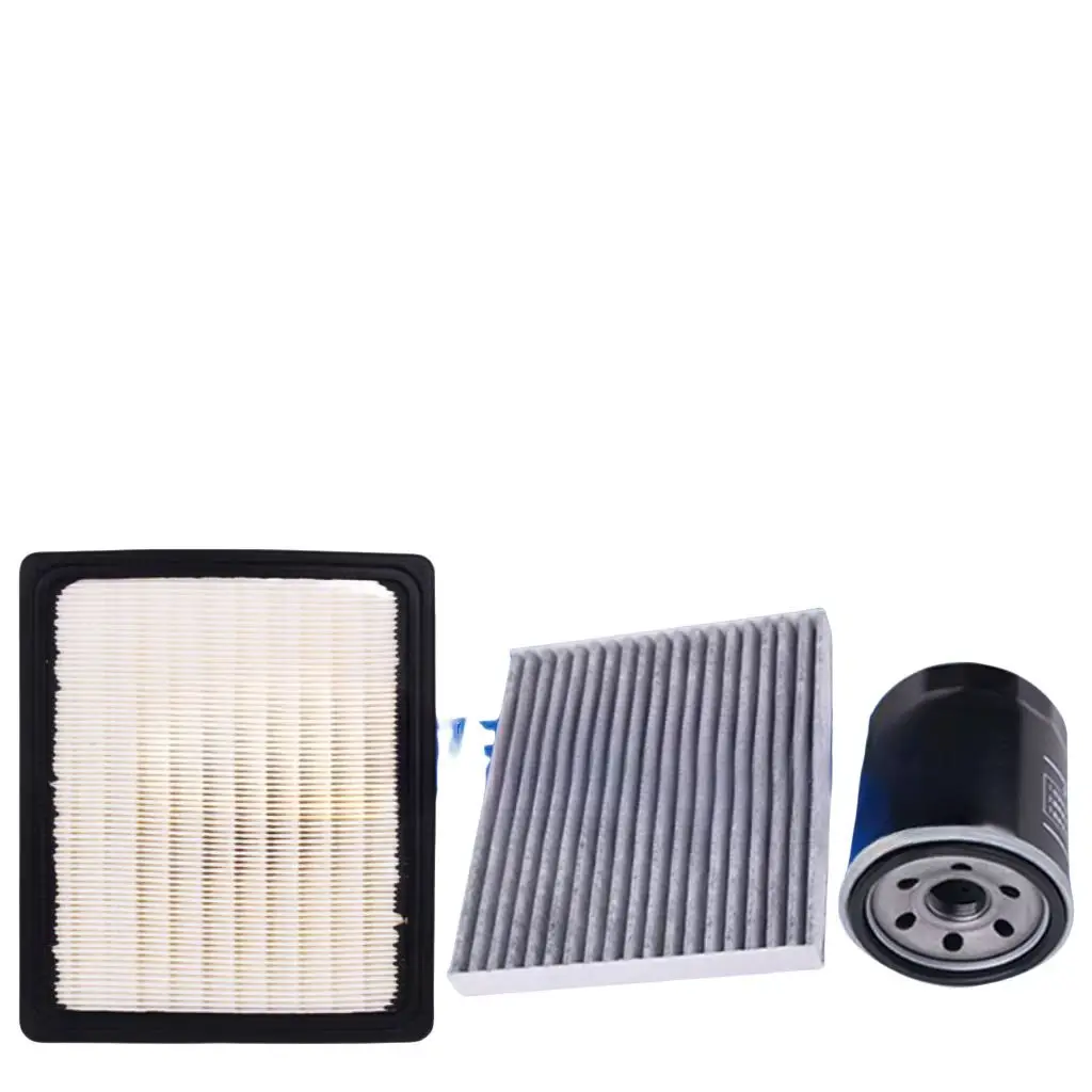 

High quality air conditioning filter oil grid air filter three piece set for BAIC Ruixiang X3 X5 1.5 1.5T