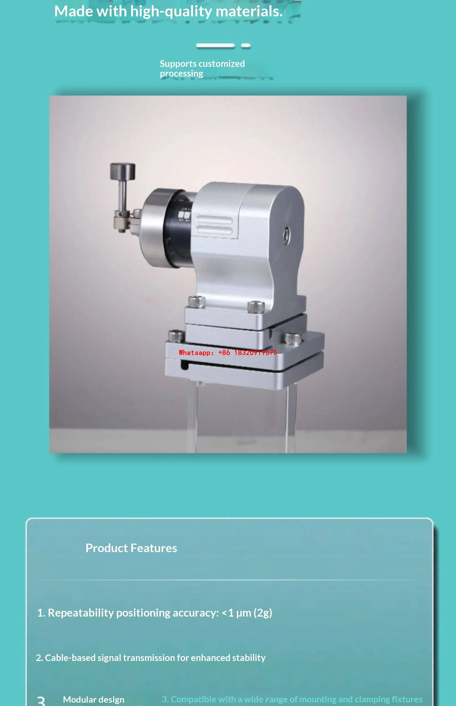 Cyclmotion CNC DMTS-R 5Way Tool Setter for Machining Centers Tool Length Diameter Runout Breakage Detection replace Renishaw OTS