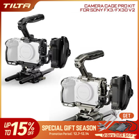 TILTA for Sony FX3 FX30 Camera Cage Armor Pro Kit Light Basic Full Cage Tactical Suit Anti Scratch TA-T16-FCC Full RIG