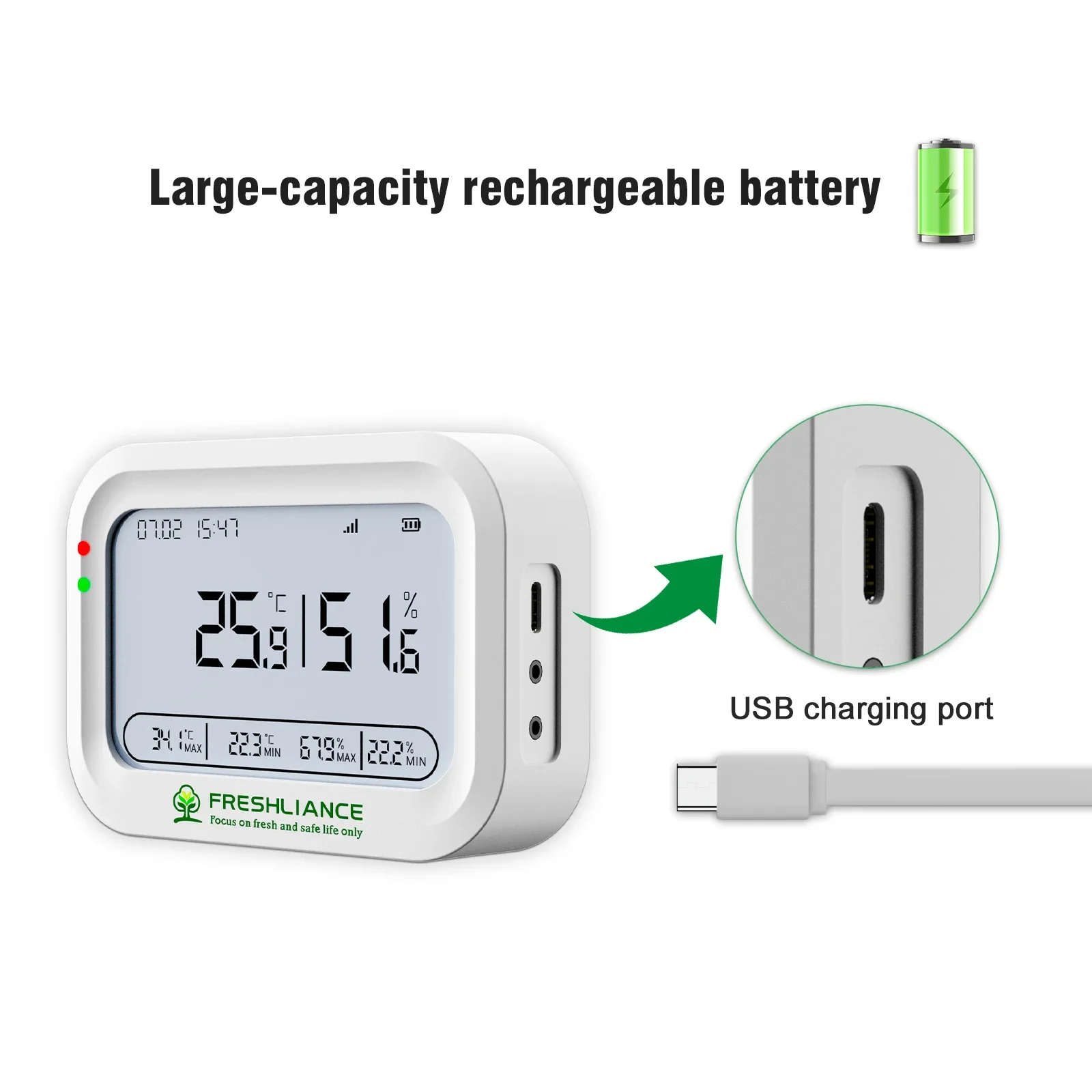 2026 Hot Selling Industrial 4G WIFI LTE Temperature Humidity Logger Recorder Real-Time Alarm SMS Email Alert for Warehouse