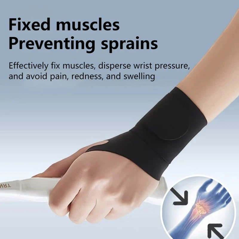 【F】1PC Wrist Guard Tendon Sheath Joint Anti Hand Strap Basketball Tennis Badminton Fitness Sports Wrist Guard