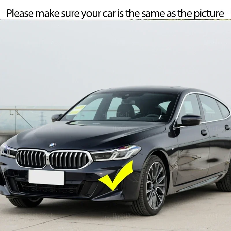 For BMW G32 6GT 6 Series Gran Turismo Facelift 2020 2021 2022 2023 Grill Black 2 Slat Car Front Bumper Kidney Grill Hood Grille