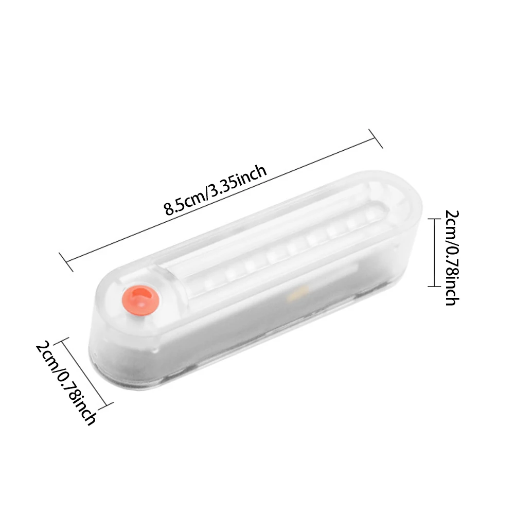 Waterproof Solar Power Traffic Warning Light In-Night Caution Strobe Flashlight LED Alarm Lamp for Car Motorcycle Bicycle