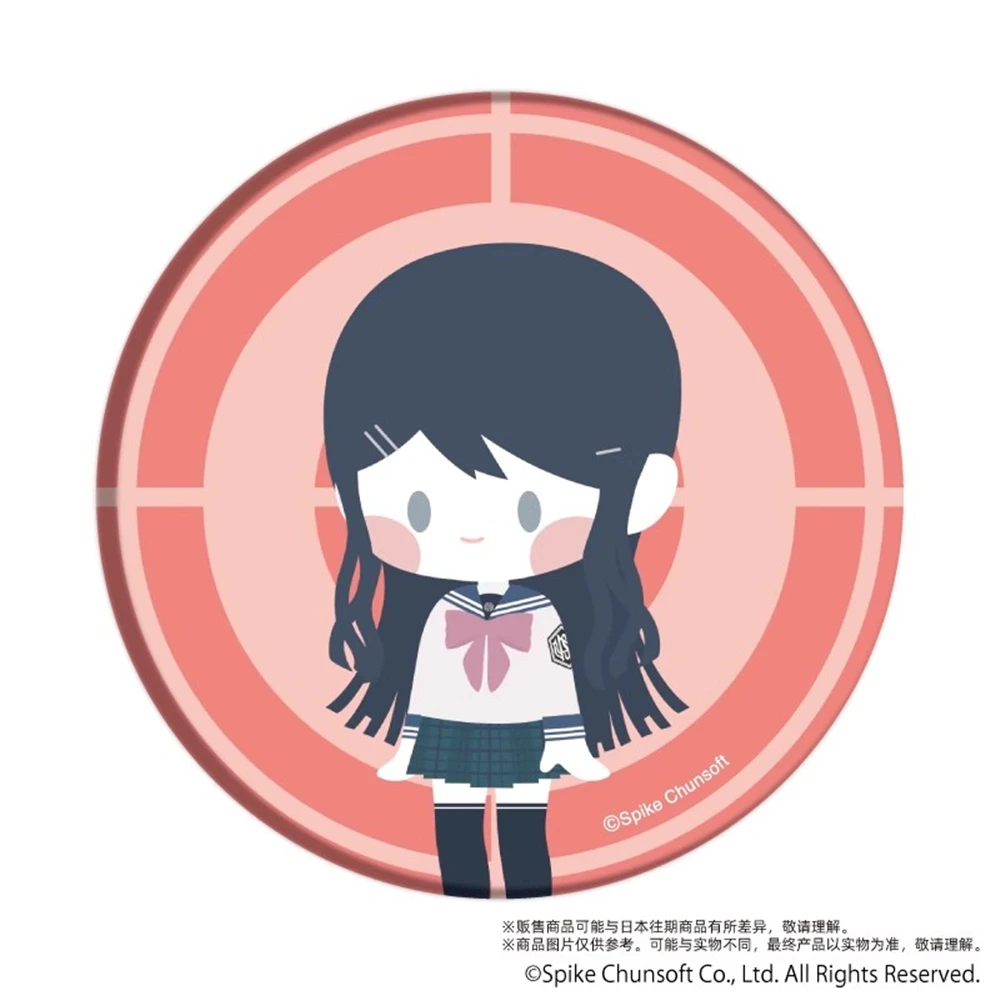 58mm Anime Danganronpa monokuma Naegi Makoto Aoi Asahina Chihiro Fujisaki Cosplay COSTUME Badge Pin SPTE Tinplate Brooch﻿ Prop