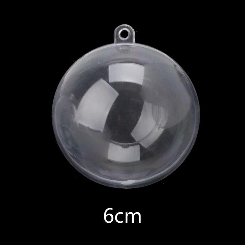 N5KE Clear Plastic Mold Shells for DIY Arts & Crafts Projects Decor