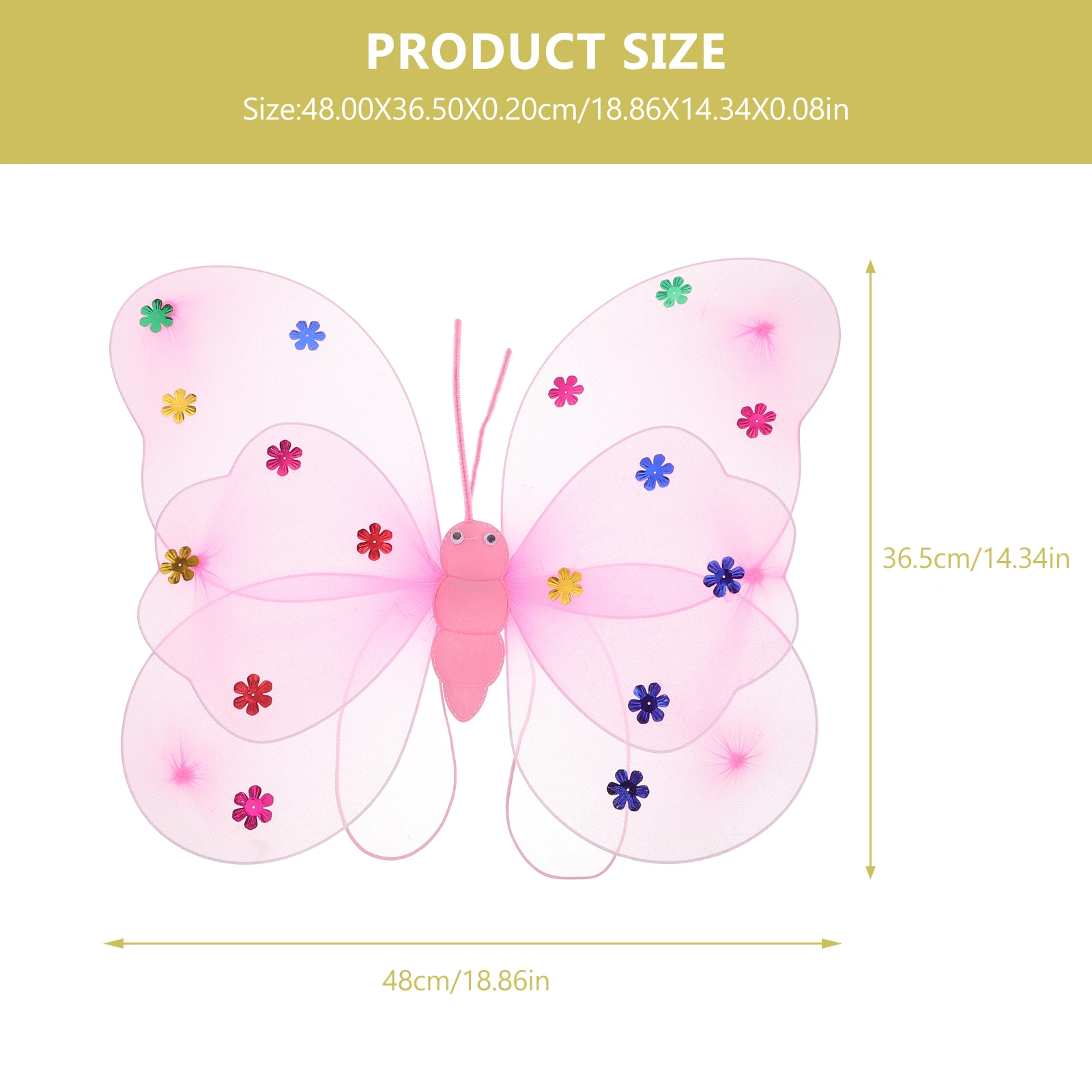 

1 set Butterfly Skirt Fairy Costume Set for Girls Cosplay Tutu Outfit Fancy Dress Angel Party Photo Props
