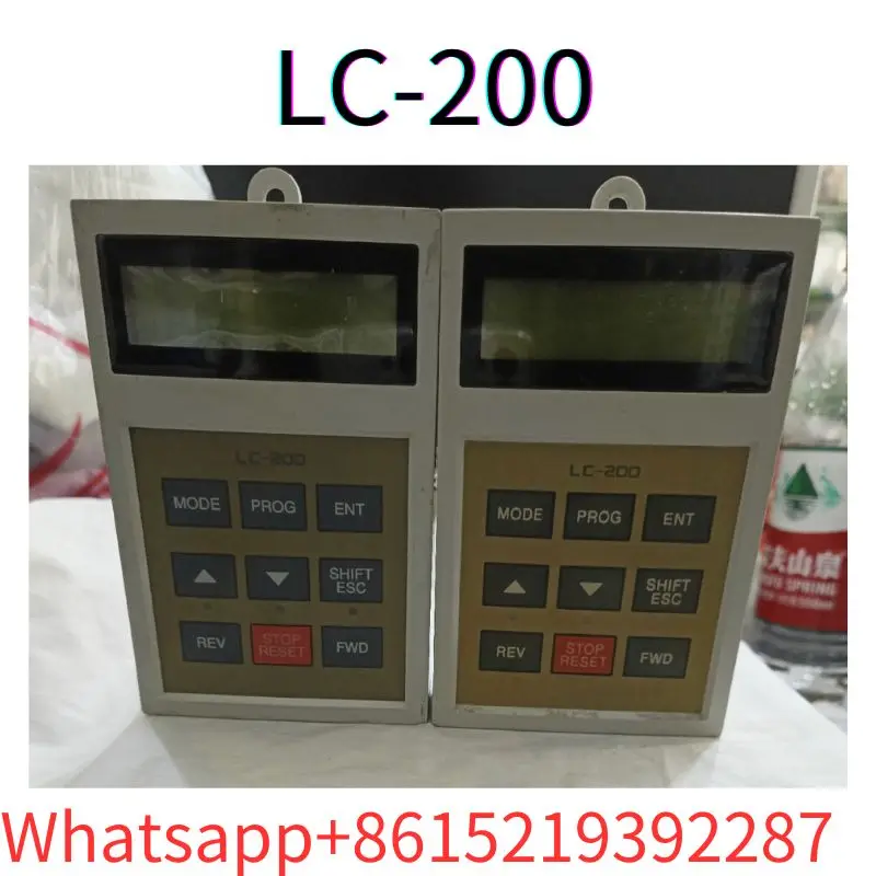 second-hand IS5 frequency converter operation panel LC-200 display screen control keyboard Test OK