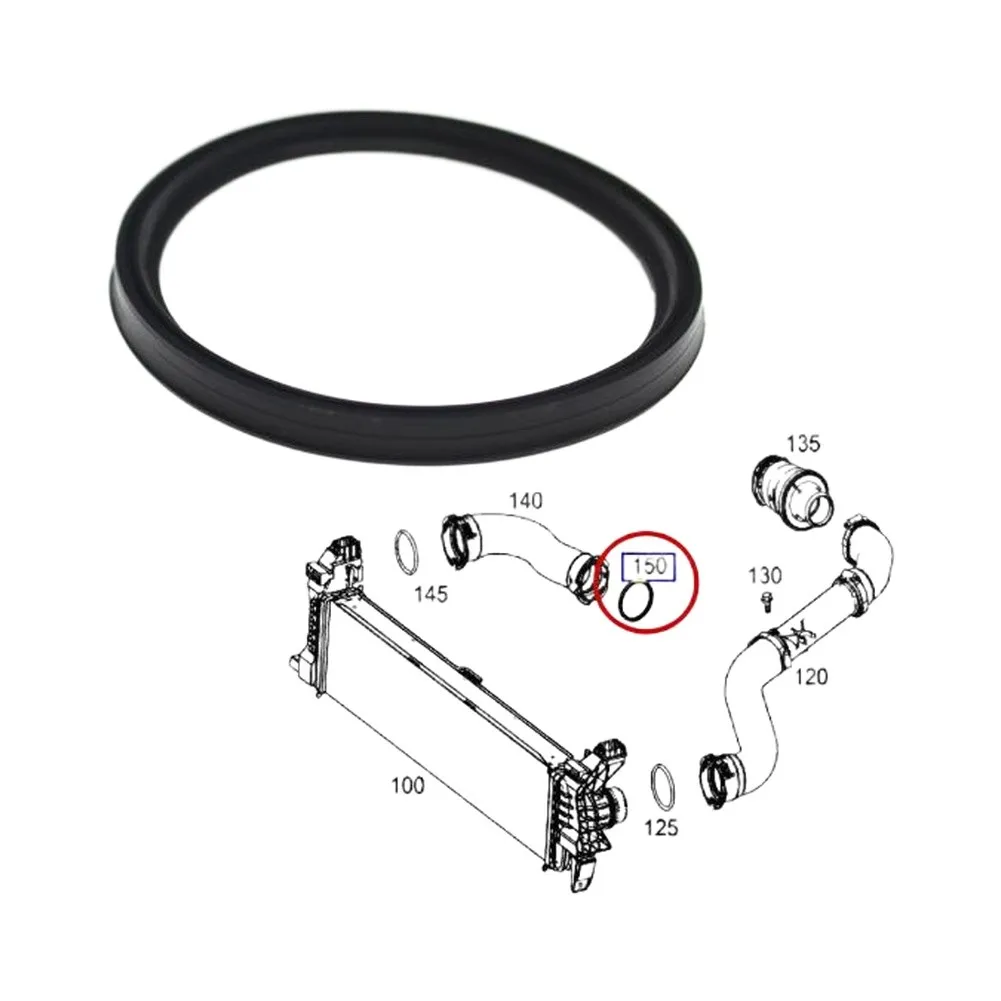 Turbo Air Pipe Seal O Ring Gasket for Mercedes-Benz B Class W246 2011 2018 A Class W176 2012+ GLA X156 2013 2022 Vito W447 2014+